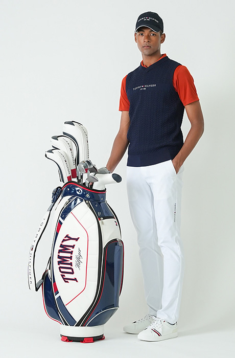 【未使用】  GOLF トミー ヒルフィガーゴルフ 楽天市場】トミーヒルフィガー ゴルフ カートキャディバッグ THMG4SC5