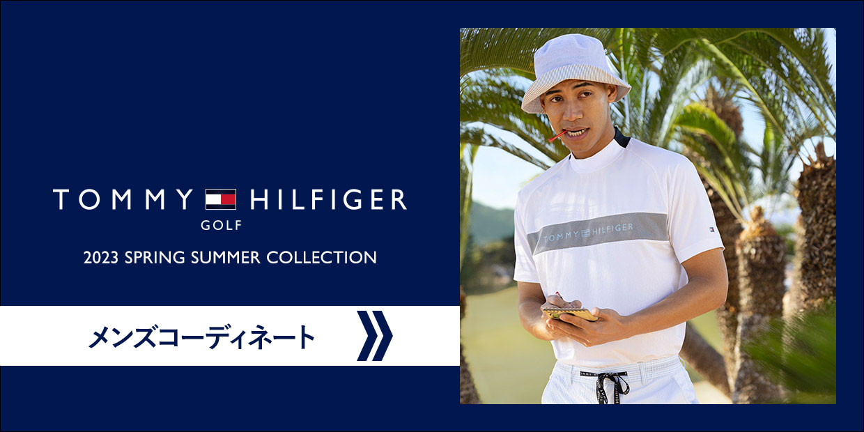 TOMMY HILFIGER GOLF 2023 SUMMER メンズコーディネートを見る