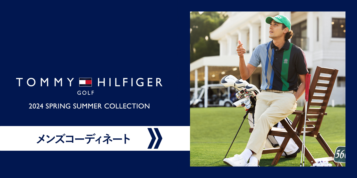 TOMMY HILFIGER GOLF 2024 SPRING メンズコーディネートを見る