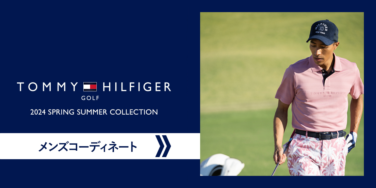 TOMMY HILFIGER GOLF 2024 SUMMER メンズコーディネートを見る