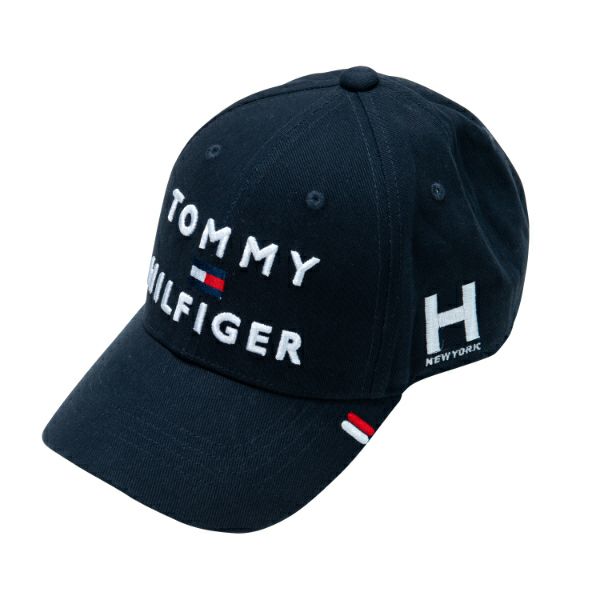 トミー ヒルフィガー ゴルフ Tommy Hilfiger Golf メンズ レディース ユニセックス トリプルロゴ キャップ THMB903F 詳細1