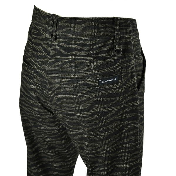 パーリーゲイツ PEARLY GATES メンズ メンズ デュベトリコ グレンチェック パンツ ＜ゼブラ＆ロゴプリント＞ PAMA14X 詳細6