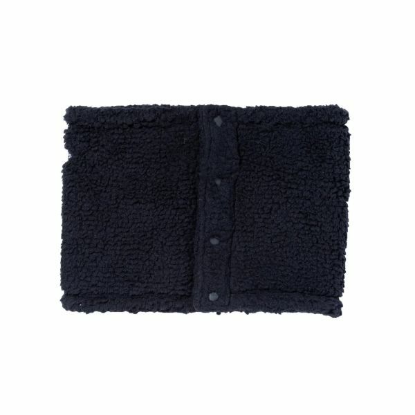 ニューエラ NEW ERA メンズ レディース ユニセックス スナップオープン ボアフリース ネックウォーマー ブラック ERMG1FMG 詳細2