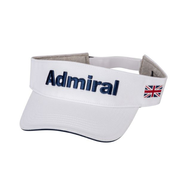 アドミラル ゴルフ Admiral GOLF メンズ レディース ユニセックス バイザー ロゴ シシュウベーシック ADMB324F 詳細2
