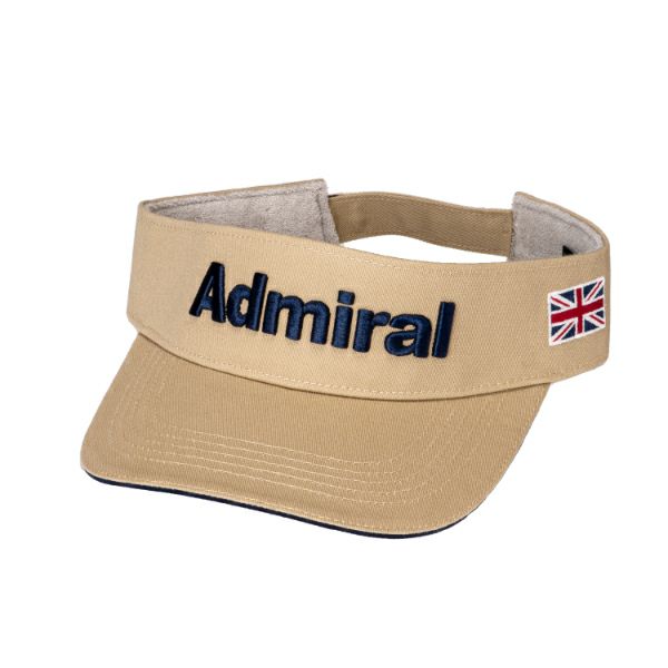 アドミラル ゴルフ Admiral GOLF メンズ レディース ユニセックス バイザー ロゴ シシュウベーシック ADMB324F 詳細3