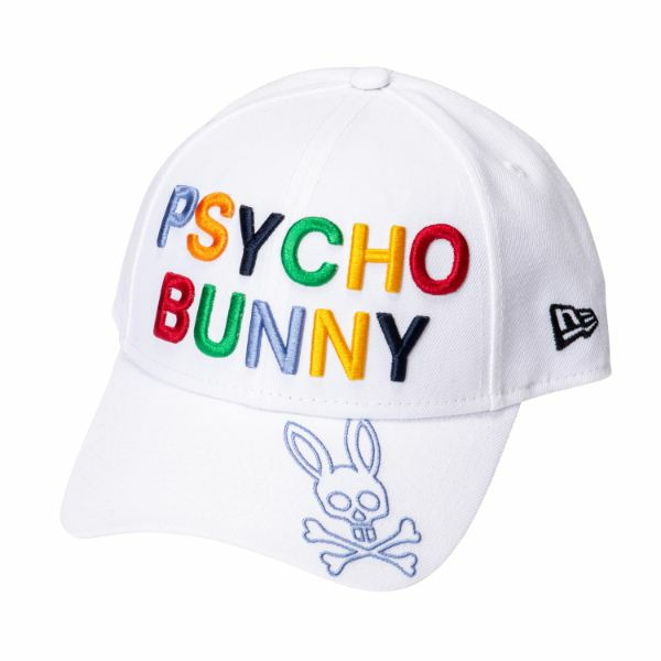 Psycho Bunny サイコバニー メッシュ キャップ レインボー - 帽子
