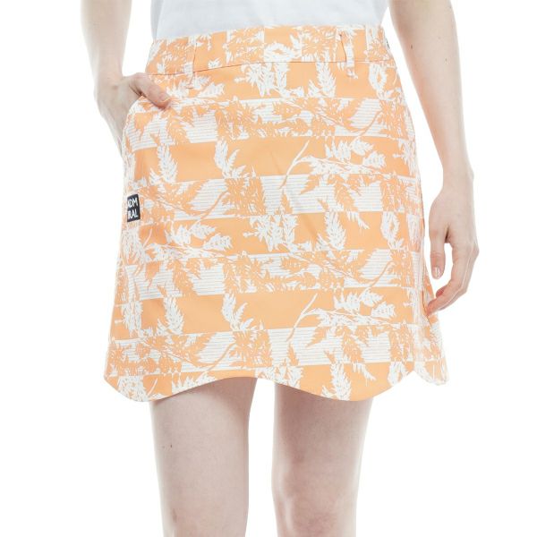 アドミラル ゴルフ Admiral GOLF レディース レディース 2WAYストレッチ スカラップヘム リーフ スカート ADLA332 詳細4