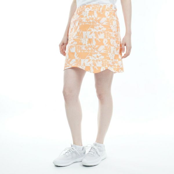 アドミラル ゴルフ Admiral GOLF レディース レディース 2WAYストレッチ スカラップヘム リーフ スカート ADLA332 詳細11