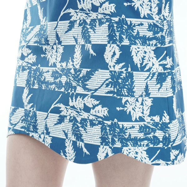 アドミラル ゴルフ Admiral GOLF レディース レディース 2WAYストレッチ スカラップヘム リーフ スカート ADLA332 詳細19