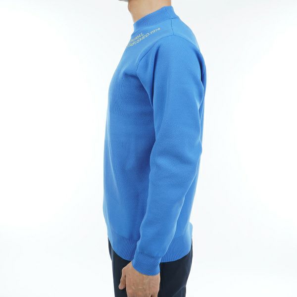 アドミラル ゴルフ Admiral GOLF メンズ メンズ ネックロゴ ポリエステル モックネックニット ADMA303 詳細10