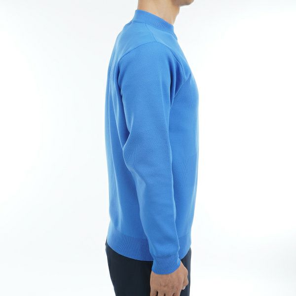 アドミラル ゴルフ Admiral GOLF メンズ メンズ ネックロゴ ポリエステル モックネックニット ADMA303 詳細11