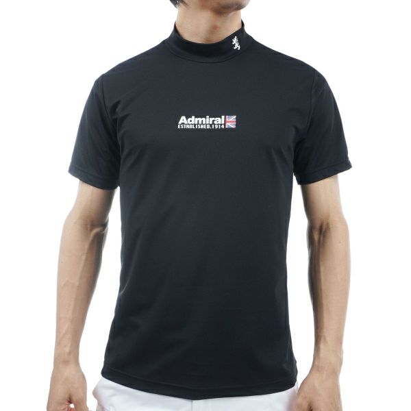 アドミラル ゴルフ Admiral GOLF メンズ メンズ ベーシックフロントロゴ モックネックシャツ ADMA313 詳細3