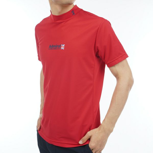 アドミラル ゴルフ Admiral GOLF メンズ メンズ ベーシックフロントロゴ モックネックシャツ ADMA313 詳細22