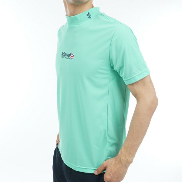 アドミラル ゴルフ Admiral GOLF メンズ メンズ ベーシックフロントロゴ モックネックシャツ ADMA313 詳細24