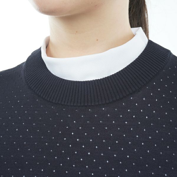 トミー ヒルフィガー ゴルフ Tommy Hilfiger Golf レディース レディース バスケットメッシュ ニットベスト THLA303 詳細17