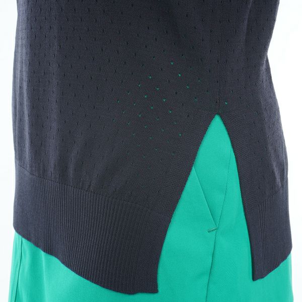 トミー ヒルフィガー ゴルフ Tommy Hilfiger Golf レディース レディース バスケットメッシュ ニットベスト THLA303 詳細19