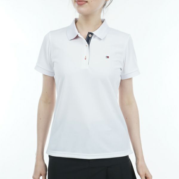 トミー ヒルフィガー ゴルフ Tommy Hilfiger Golf レディース レディース ベーシックフラッグ ポロシャツ THLA315 詳細2