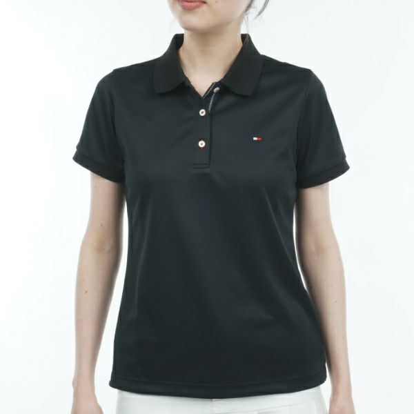 トミー ヒルフィガー ゴルフ Tommy Hilfiger Golf レディース レディース ベーシックフラッグ ポロシャツ THLA315 詳細3