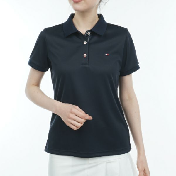 トミー ヒルフィガー ゴルフ Tommy Hilfiger Golf レディース レディース ベーシックフラッグ ポロシャツ THLA315 詳細4