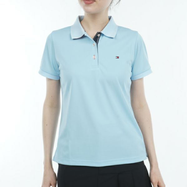 トミー ヒルフィガー ゴルフ Tommy Hilfiger Golf レディース レディース ベーシックフラッグ ポロシャツ THLA315 詳細5