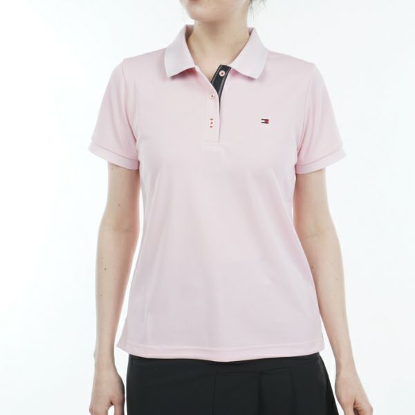トミー ヒルフィガー ゴルフ Tommy Hilfiger Golf レディース レディース ベーシックフラッグ ポロシャツ THLA315 詳細6