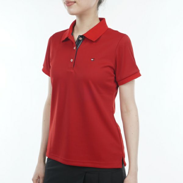 トミー ヒルフィガー ゴルフ Tommy Hilfiger Golf レディース レディース ベーシックフラッグ ポロシャツ THLA315 詳細7