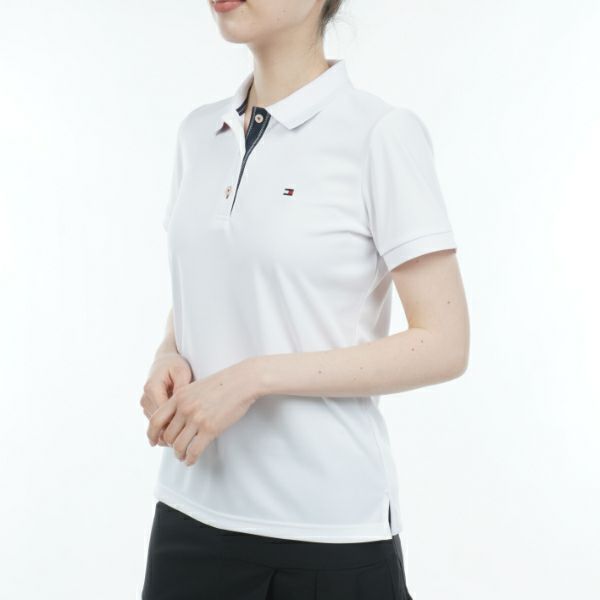 トミー ヒルフィガー ゴルフ Tommy Hilfiger Golf レディース レディース ベーシックフラッグ ポロシャツ THLA315 詳細9