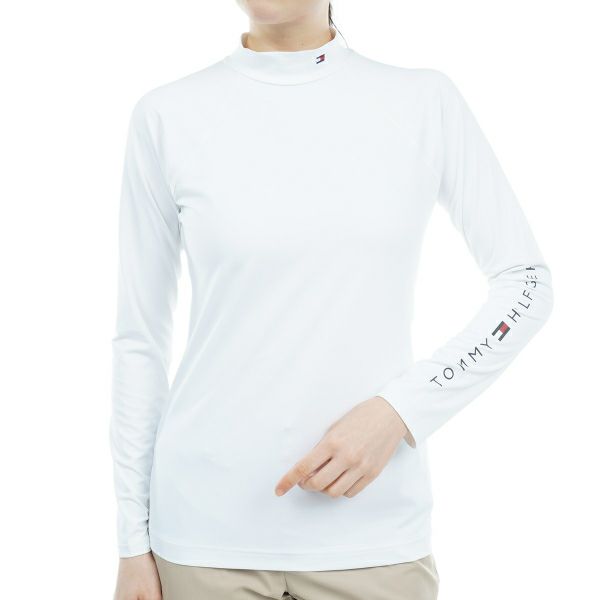 トミー ヒルフィガー ゴルフ Tommy Hilfiger Golf レディース レディース モックネックインナー THLA317 詳細1
