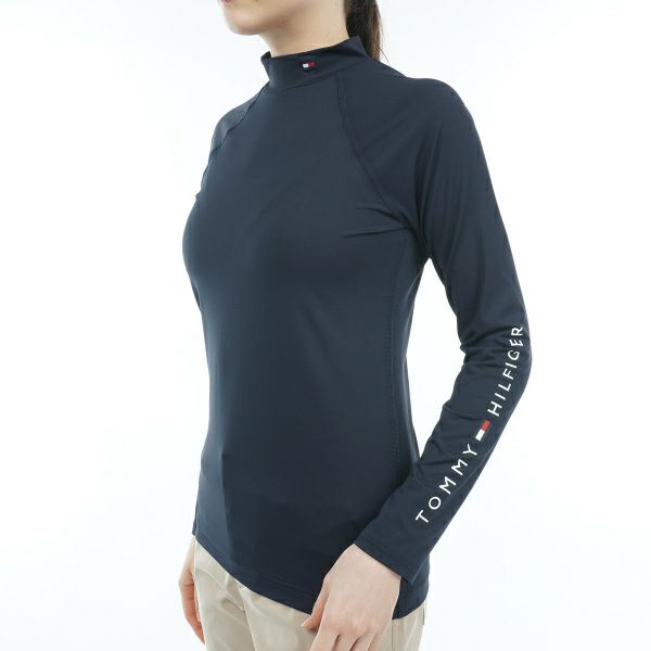 トミー ヒルフィガー ゴルフ Tommy Hilfiger Golf レディース レディース モックネックインナー THLA317 詳細5