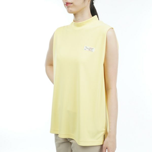 トミー ヒルフィガー ゴルフ Tommy Hilfiger Golf レディース レディース ショルダータック ノースリーブモックネックシャツ THLA324 詳細14