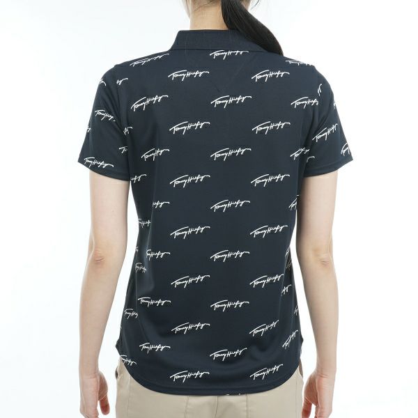トミー ヒルフィガー ゴルフ Tommy Hilfiger Golf レディース レディース ロゴモノグラム ポロシャツ THLA325 詳細11