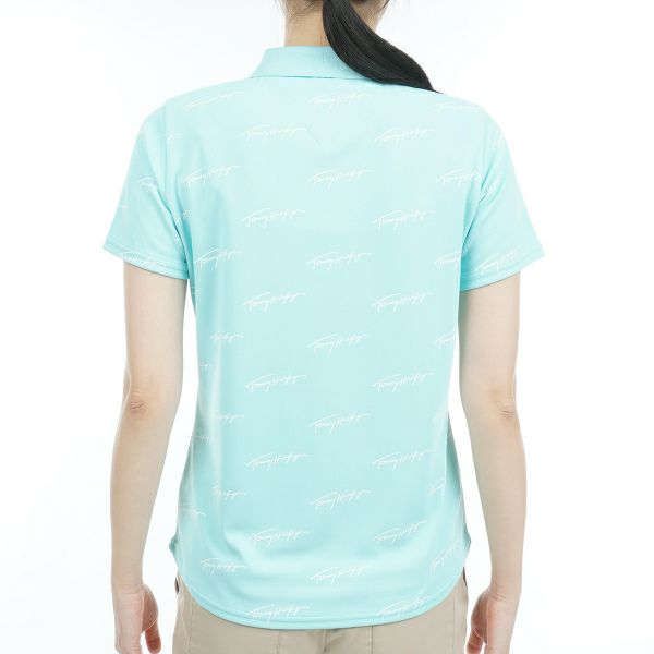 トミー ヒルフィガー ゴルフ Tommy Hilfiger Golf レディース レディース ロゴモノグラム ポロシャツ THLA325 詳細13