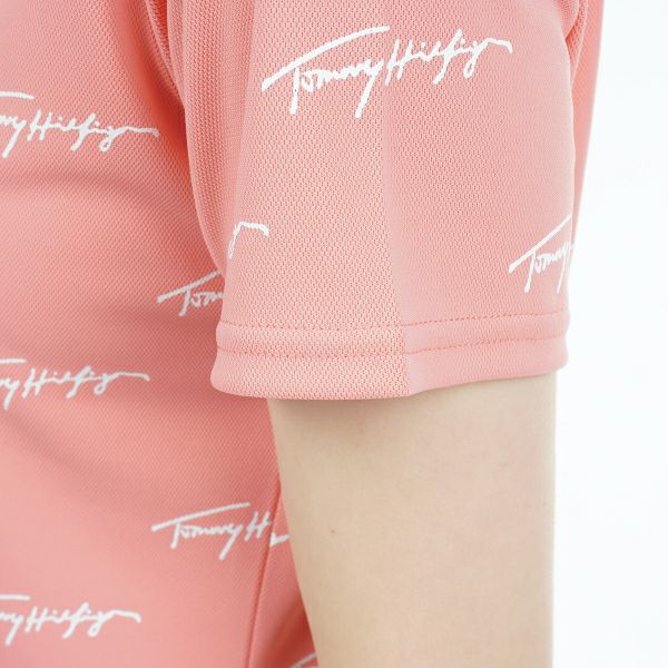 トミー ヒルフィガー ゴルフ Tommy Hilfiger Golf レディース レディース ロゴモノグラム ポロシャツ THLA325 詳細20