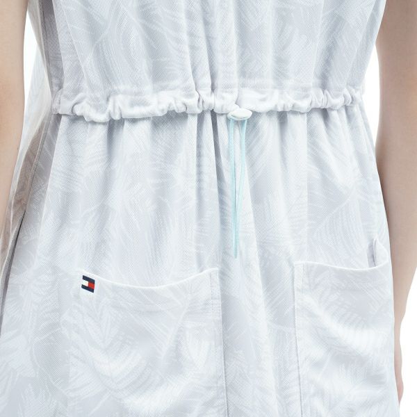 【極美品】  GOLF リーフプリント ワンピース L 50％OFF】[トミー ヒルフィガー ゴルフ]レディース リーフ