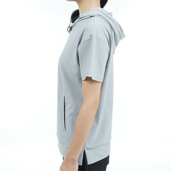 トミー ヒルフィガー ゴルフ Tommy Hilfiger Golf レディース レディース ブラインドロゴ フードプルオーバー THLA336 詳細7