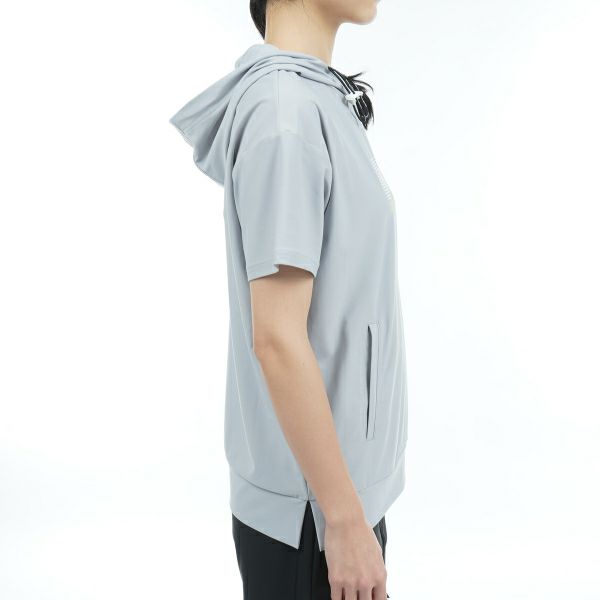 トミー ヒルフィガー ゴルフ Tommy Hilfiger Golf レディース レディース ブラインドロゴ フードプルオーバー THLA336 詳細8