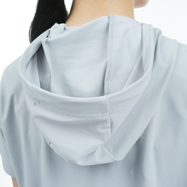 トミー ヒルフィガー ゴルフ Tommy Hilfiger Golf レディース レディース ブラインドロゴ フードプルオーバー THLA336 詳細10