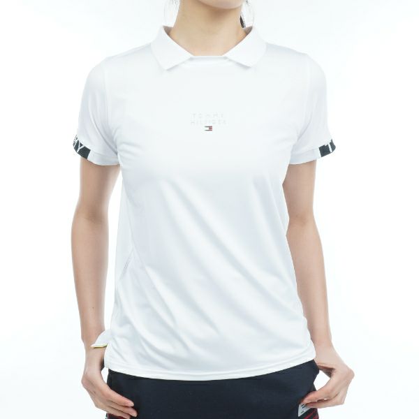 トミー ヒルフィガー ゴルフ Tommy Hilfiger Golf レディース レディース ロゴカフスシャツ プルオーバー THLA338 詳細2