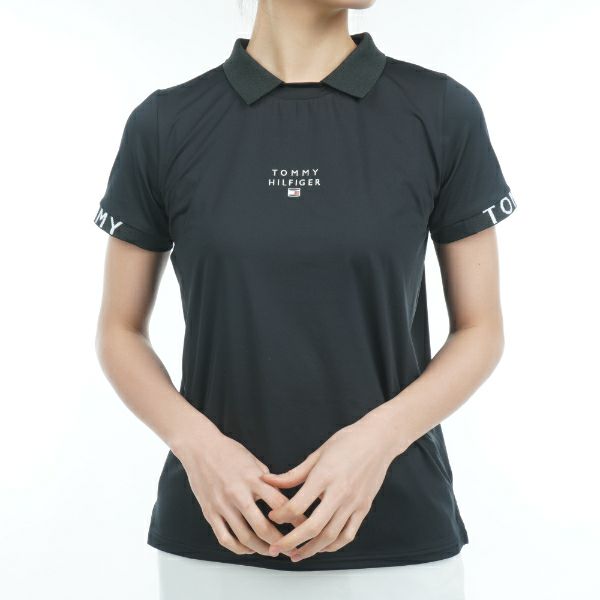 トミー ヒルフィガー ゴルフ Tommy Hilfiger Golf レディース レディース ロゴカフスシャツ プルオーバー THLA338 詳細3