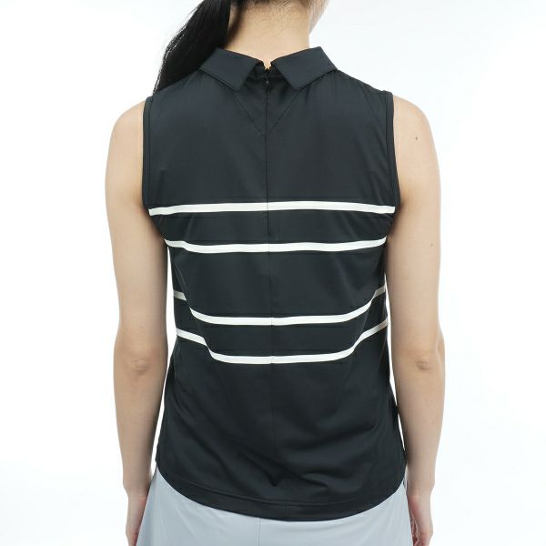 トミー ヒルフィガー ゴルフ Tommy Hilfiger Golf レディース レディース パネルフラッグ ノースリーブプルオーバー THLA339 詳細10