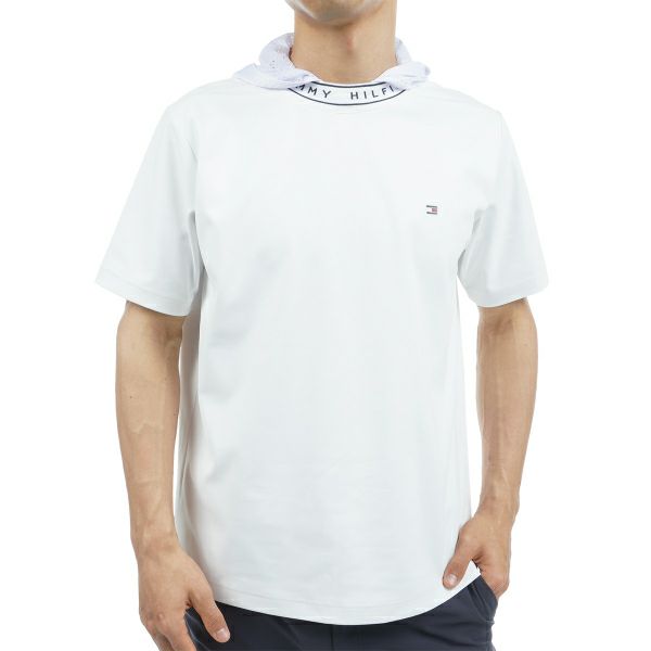 トミー ヒルフィガー ゴルフ Tommy Hilfiger Golf メンズ メンズ フーデッド モックネックシャツ THMA338 詳細2