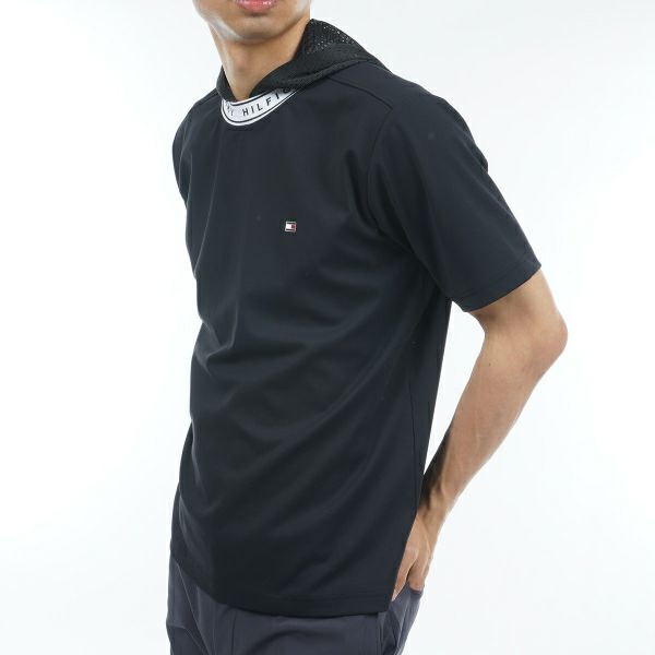 トミー ヒルフィガー ゴルフ Tommy Hilfiger Golf メンズ メンズ フーデッド モックネックシャツ THMA338 詳細4