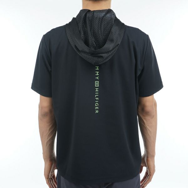 トミー ヒルフィガー ゴルフ Tommy Hilfiger Golf メンズ メンズ フーデッド モックネックシャツ THMA338 詳細5