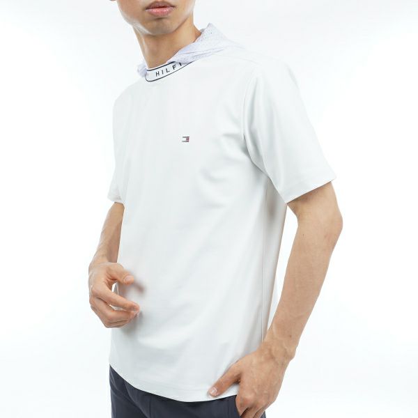 トミー ヒルフィガー ゴルフ Tommy Hilfiger Golf メンズ メンズ フーデッド モックネックシャツ THMA338 詳細6