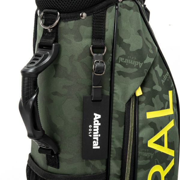 アドミラルゴルフ キャディバッグ カモジャガード カート付き Admiral Golf アドミラル ADMG3BC3 9.0型 3.4kg カモジャガード