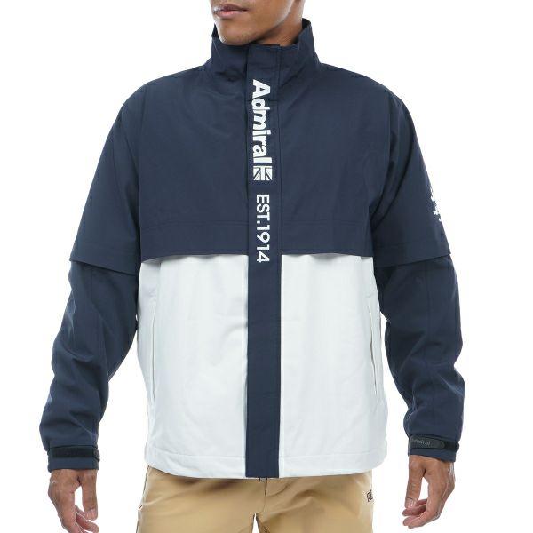 アドミラル ゴルフ Admiral GOLF メンズ メンズ レインジャケット ADMA3R1 詳細1