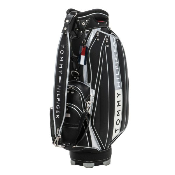 [トミーヒルフィガー]カートキャディバッグ ブラック