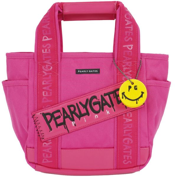 PEARLY GATES パーリーゲイツ カートバッグ ニコちゃん ピンク系
