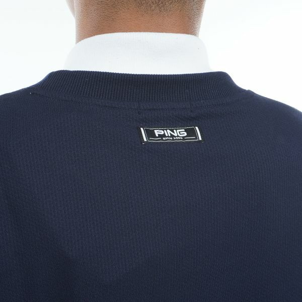 PING APPAREL】PINGロゴアップリケ クルーネックスウェットプル