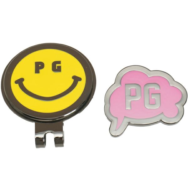 パーリーゲイツ]【定番】吹き出し＆PG SMILEマーカー (UNISEX